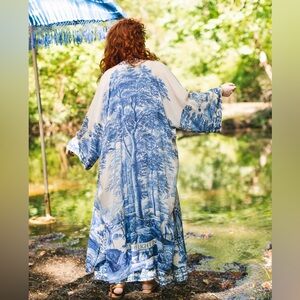 Market of Stars Let the Light In Artisan Duster Statement Layer Resortwear Wrap